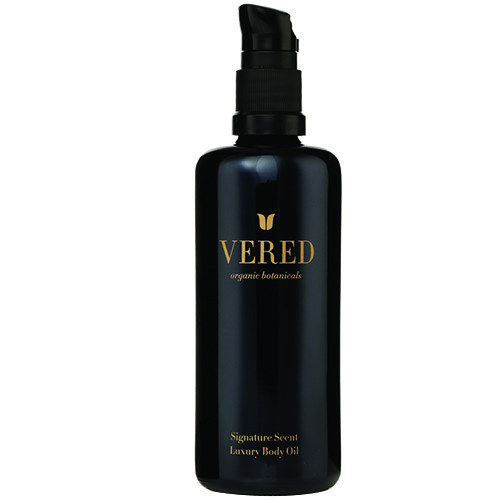 Vered Organic Botanicals Body Oil - Muscle Soothing on white background