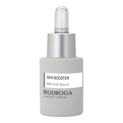 Biodroga Skin Booster 5% AHA Serum on white background