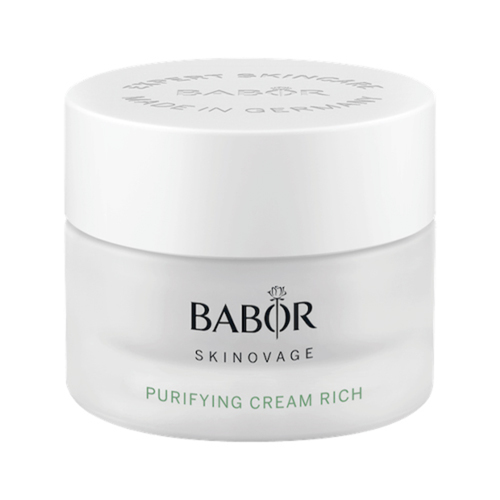 Babor Skinovage Purifying Cream Rich on white background