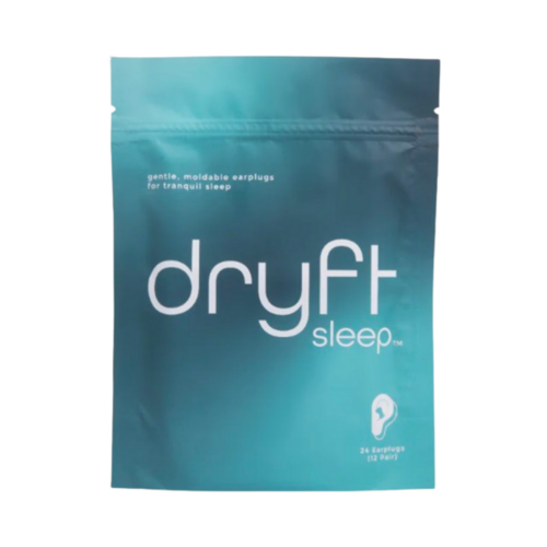 Dryft Sleep Earplugs on white background