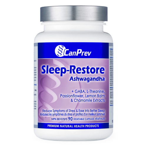 CanPrev Sleep-Restore Ashwagandha, 90 capsules