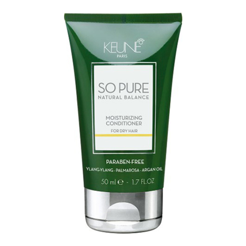 Keune So Pure Moisturizing Conditioner on white background