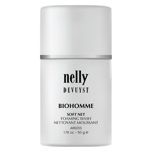 Nelly Devuyst Soft Net Foaming Wash For Men on white background
