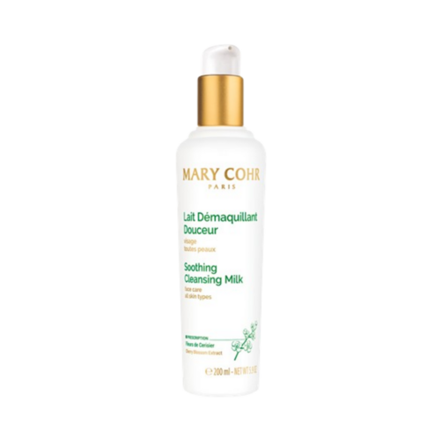 Mary Cohr Soothing Cleansing Milk on white background