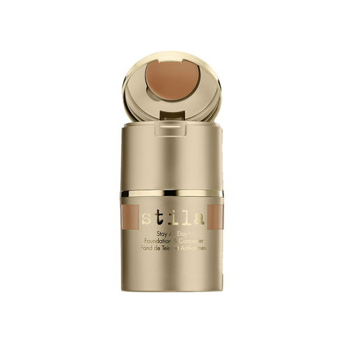 Stila Stay All Day Foundation and Concealer - Almond 11 on white background