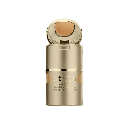 Stila Stay All Day Foundation and Concealer - Almond 11 on white background