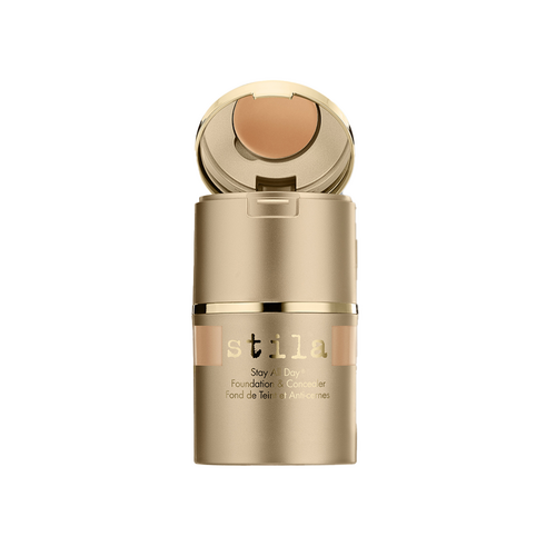 Stila Stay All Day Foundation and Concealer - Almond 11 on white background
