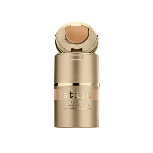 Stila Stay All Day Foundation and Concealer - Almond 11 on white background