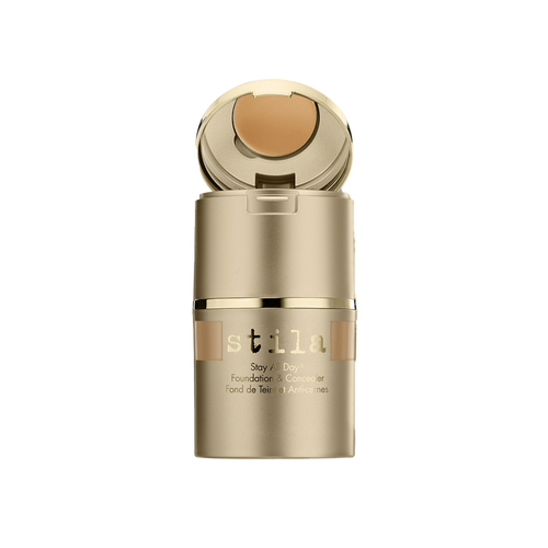 Stila Stay All Day Foundation and Concealer - Almond 11 on white background