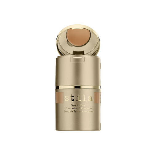Stila Stay All Day Foundation and Concealer - Almond 11 on white background