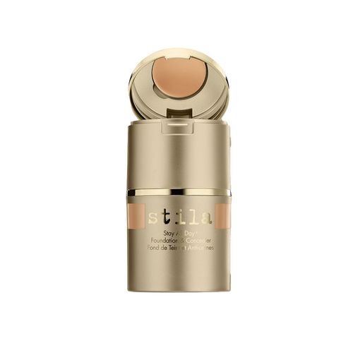 Stila Stay All Day Foundation and Concealer - Almond 11 on white background