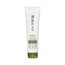 Strength Recovery Conditioning Cream for Damaged Hair on white background