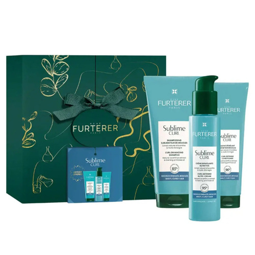Rene Furterer Sublime Curl Holiday Gift Set, 1 set Rene Furterer Sublime Curl Holiday Gift Set on white background
