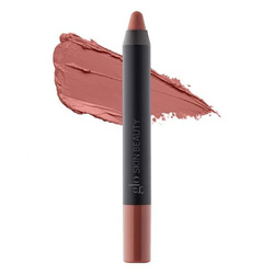 Suede Matte Crayon - Woodrose on white background