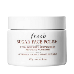 Sugar Face Polish Exfoliator on white background