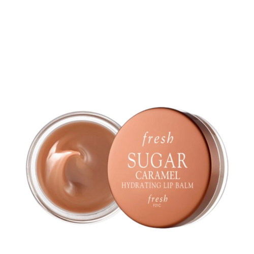 Fresh Sugar Hydrating Lip Balm - Caramel on white background
