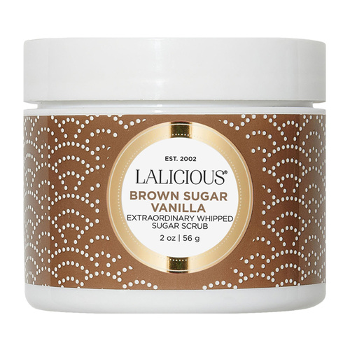 LaLicious Sugar Scrub - Brown Sugar Vanilla on white background