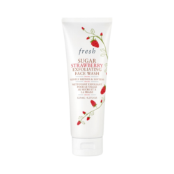 Sugar Strawberry Exfoliating Face Wash on white background