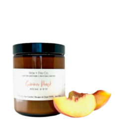 Summer Peach Soy Candle