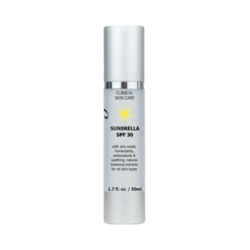 Sunbrella SPF 30 on white background