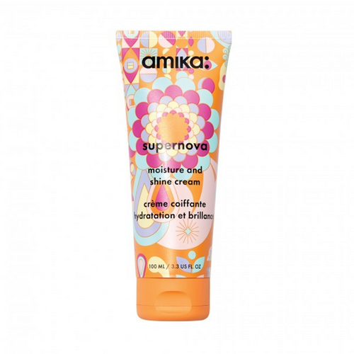 Amika Supernova Moisture and Shine Cream on white background