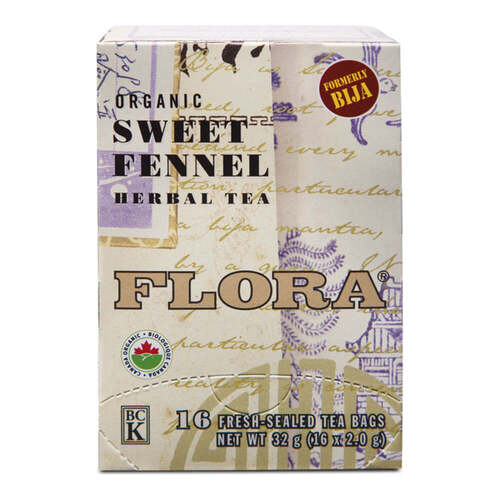 Flora Sweet Fennel on white background