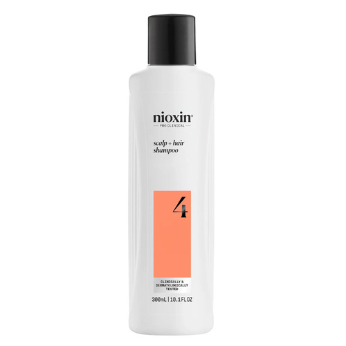NIOXIN System 4 Cleanser Shampoo on white background