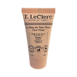 T LeClerc Glow Primer on white background