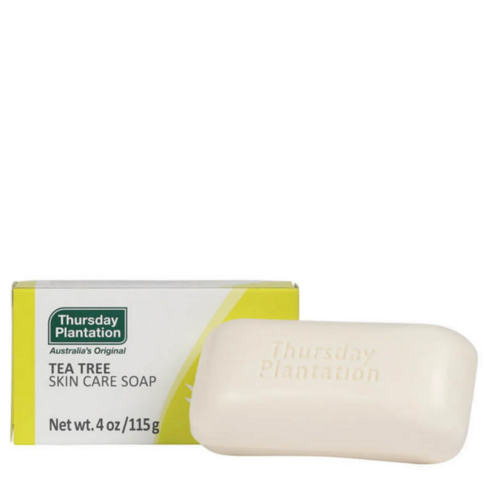 Thursday Plantation Tea Tree Bar Soap on white background