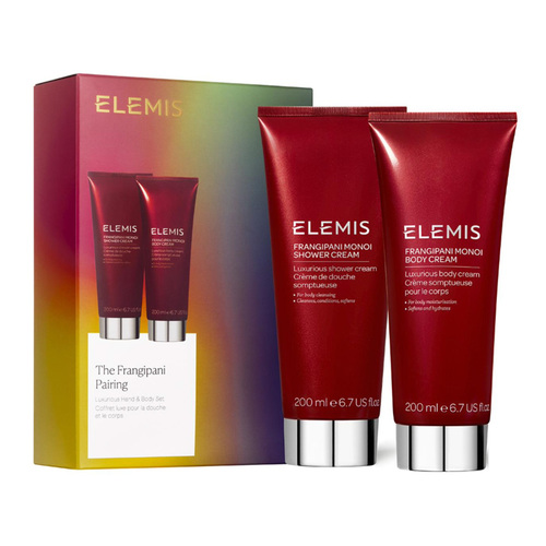 Elemis The Frangipani Pairing on white background