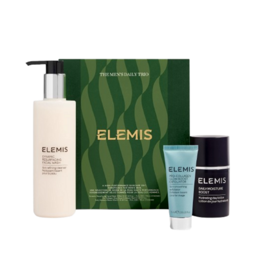 Elemis The Mens Daily Trio on white background