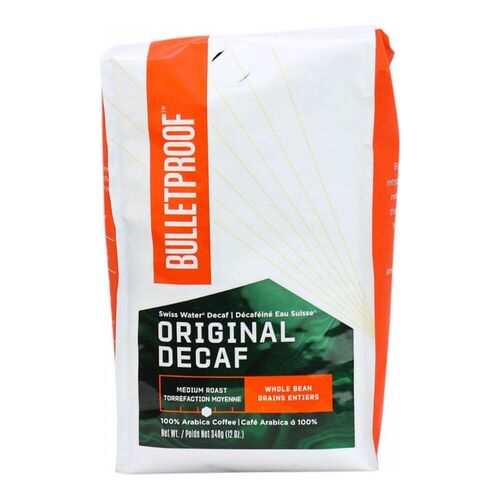 Bulletproof  The Original Whole Bean Decaf Coffee, 340g/12 oz