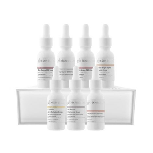 Glo Skin Beauty The Solution Serums Set on white background
