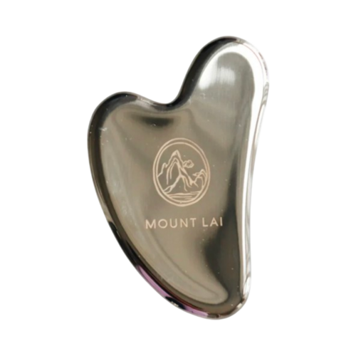 Mount Lai The Stainless Steel Gua Sha Facial Lifting Tool on white background