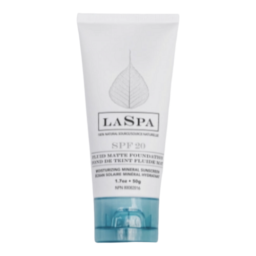 LaSpa Naturals Tinted Matte Sunscreen - Bronze on white background