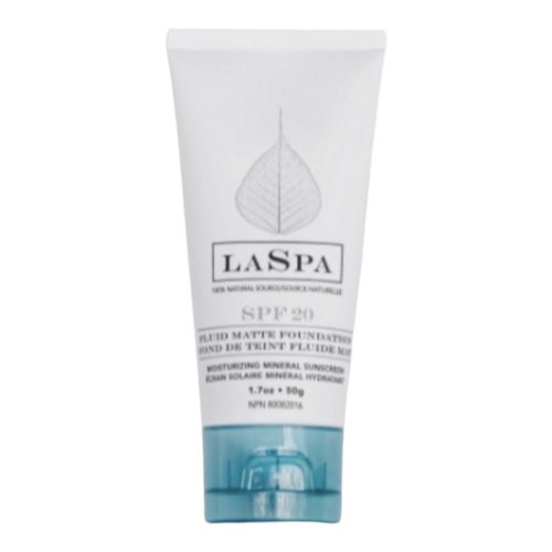 LaSpa Naturals Tinted Matte Sunscreen - Bronze on white background