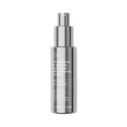 Tranexamic and Arbutin Advanced Brightening Serum on white background