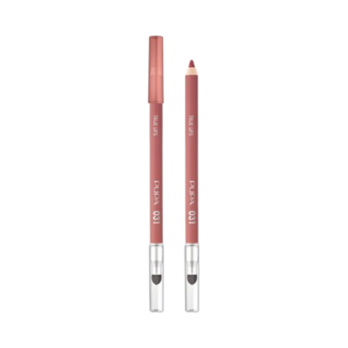 Pupa True Lips Lip Pencil - 02 Tea Rose on white background