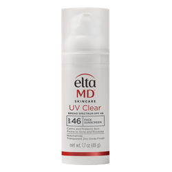 UV Clear Broad-Spectrum SPF 46 on white background