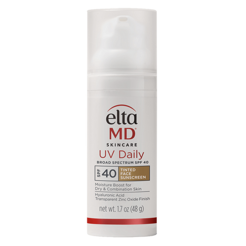 EltaMD UV Daily Broad-Spectrum Tinted SPF 40, 48g/1.7 oz EltaMD UV Daily Broad-Spectrum Tinted SPF 40 on white background