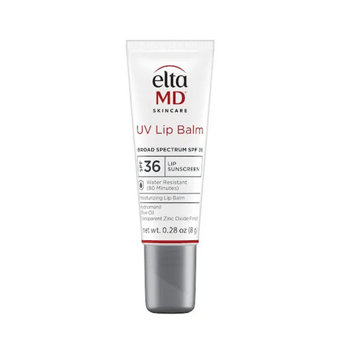EltaMD UV Lip Balm Broad Spectrum SPF 36 on white background