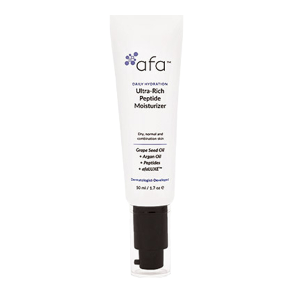 AFA Ultra-Rich Peptide Moisturizer on white background