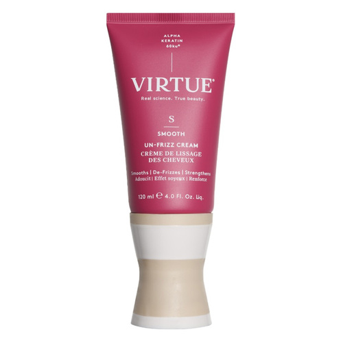 Virtue Un-Frizz Cream on white background