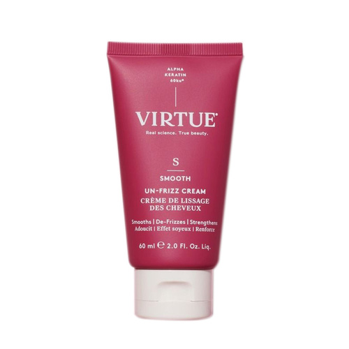 Virtue Un-Frizz Cream on white background