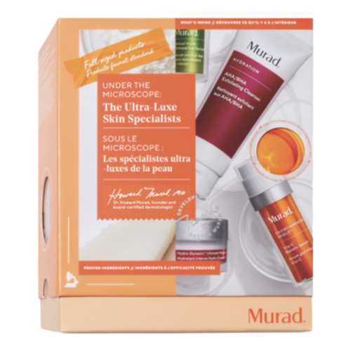 Murad Under The Microscope The Ultra-Luxe Skin Specialists on white background