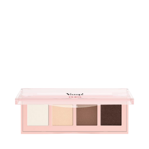 Pupa Vamp 4 Eyeshadow Palette 001 - Natural Matt on white background