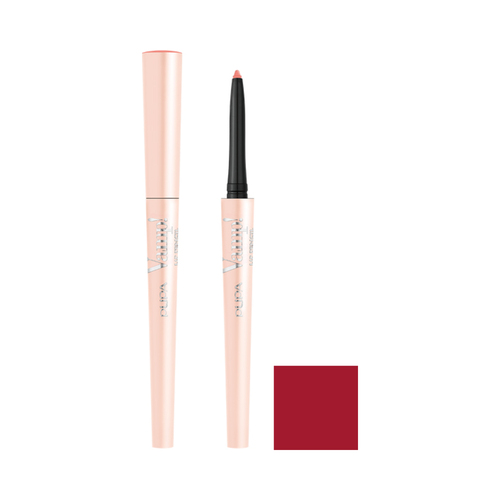Pupa Vamp! Lip Pencil 012 - Intense Red on white background