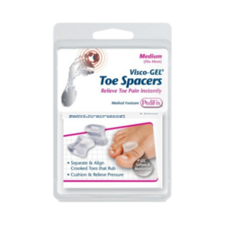 Visco-GEL Toe Spacers -  Large on white background