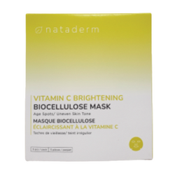 Vitamin C Brightening Biocellulose Mask on white background