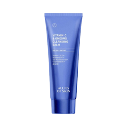 Vitamin C and Omegas Cleansing Balm on white background